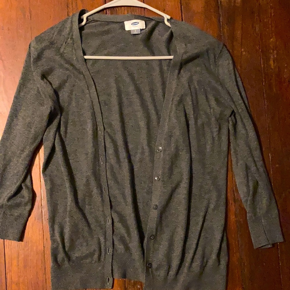 Old navy cardigan - gray